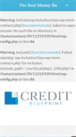 Mobile Screenshot of creditblueprint.net